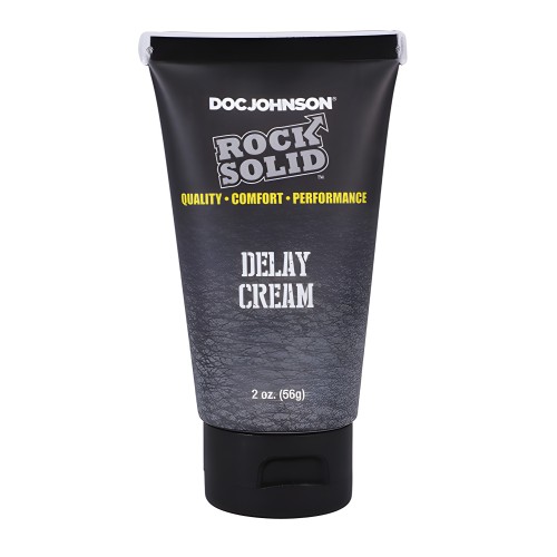 Rock Solid Delay Cream - Maximize Performance