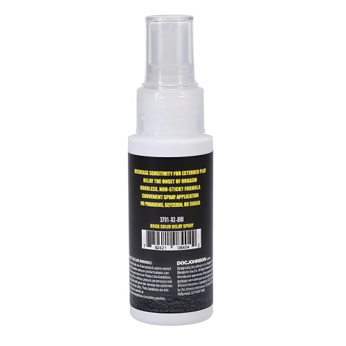 Rock Solid Delay Spray - 2 oz