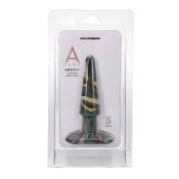 A Play Plug Anal de Silicona de 5" - Camuflaje