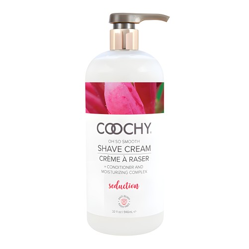 COOCHY Shave Cream - 32 oz Seduction Honeysuckle/Citrus