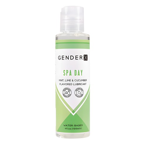 Lubricante Saborizado Gender X - 4 oz Día de Spa