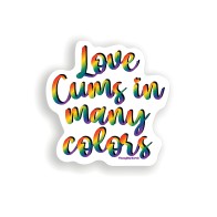 Sticker Travieso Love Cums - Pack de 3