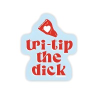 Pegatina Traviesa Tri-Trip - Pack de 3