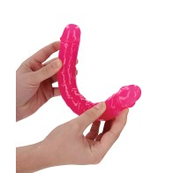 Shots RealRock 12" Double Dong - Neon Pink