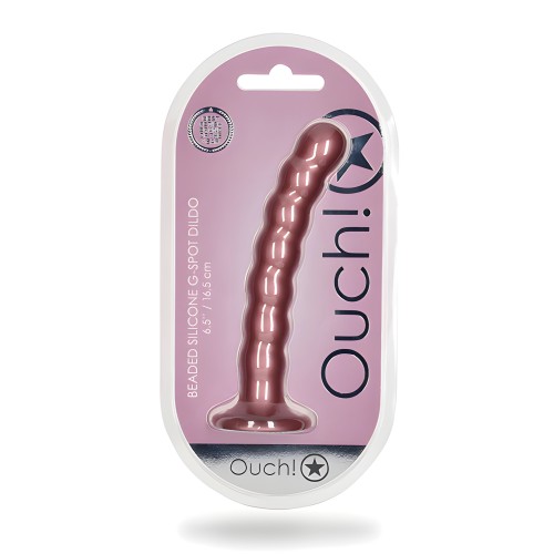 Dildo Beaded G-Spot - Oro Rosa
