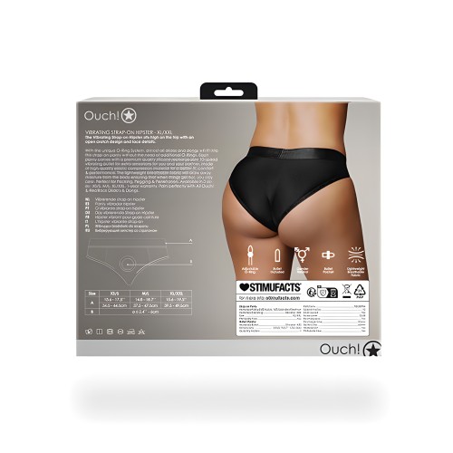 Shots Ouch Hipster Vibrante Strap On