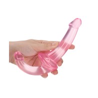 Shots RealRock 6" Strapless Strap-On - Crystal Clear Pink