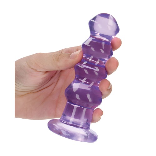 Shots RealRock Dildo Claro Curvy de 5.5"