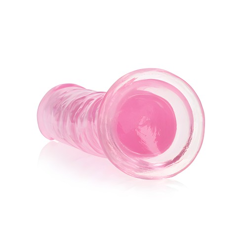 Dildo Recto Transparente RealRock de 7"