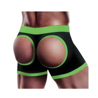 Calzoncillos Strap On Get Lucky - Negro/Verde