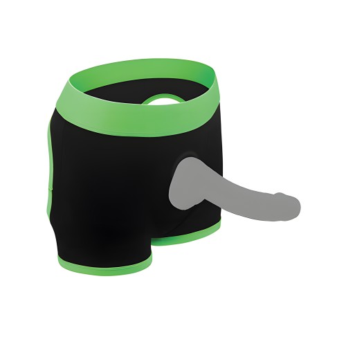 Calzoncillos Strap On Get Lucky - Negro/Verde