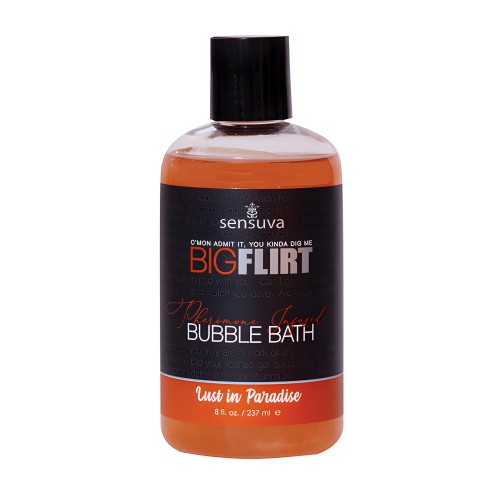 Sensuva Big Flirt Pheromone Bubble Bath