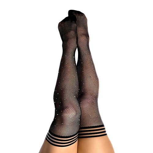 Medias Negras Kix'ies Angelica - Fishnet