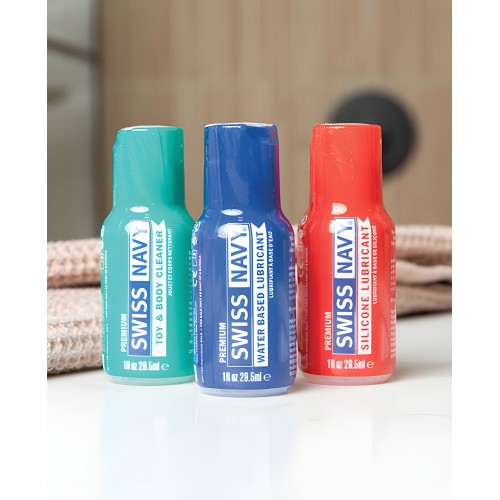 Swiss Navy Essentials Variety Pack of 3 - 1 oz