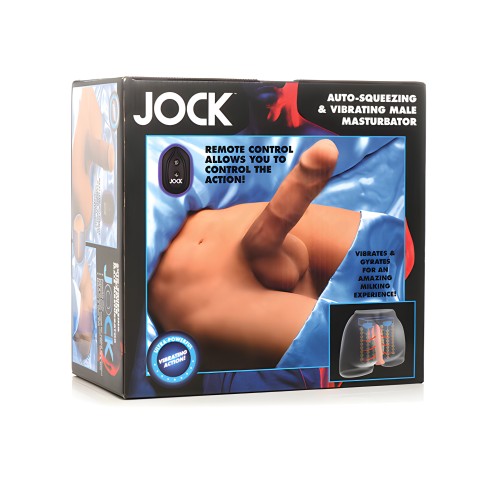 Masturbador Masculino Vibrante y Apretable Jock de Curve Toys
