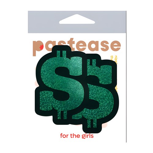 Pastease Premium Glitter Dollar Sign - Pasties de Brillo Verde