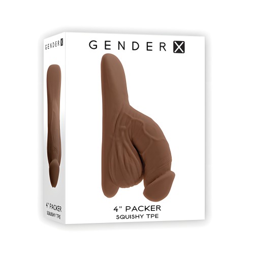 Gender X Packer de 4" - Oscuro