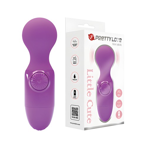 Pretty Love Mini Masajeador Stick - Púrpura