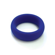 Anillo Donut de Silicona Ancha de 2" - Azul