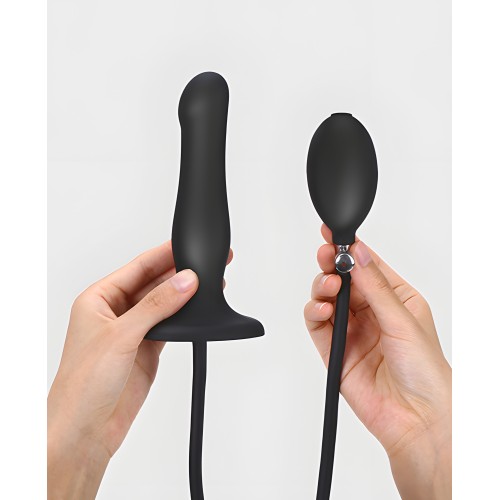 Tapón Dildo Inflable Strap On Me - Negro