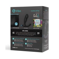 b-Vibe Rocker Plug en Negro