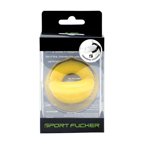 Sport Fucker Universal Cockring - Yellow