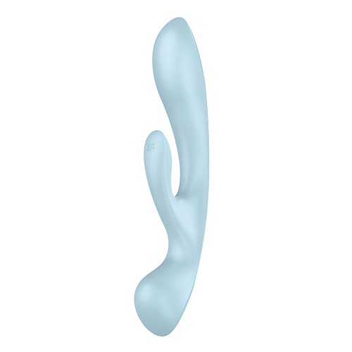 Satisfyer Triple Oh - Azul Claro