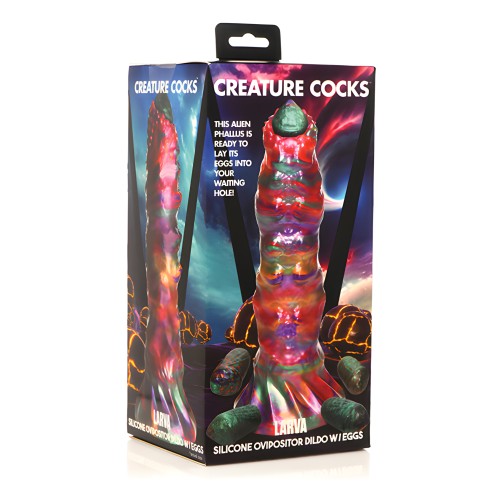 Creature Cocks Larva Ovipositor Silicone Dildo