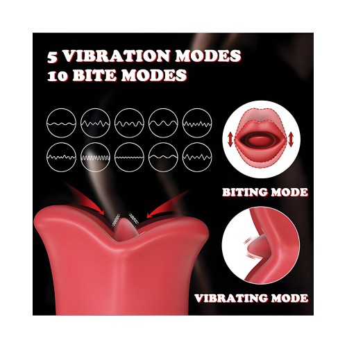 Big Bite Mouth Vibration & Biting - Red