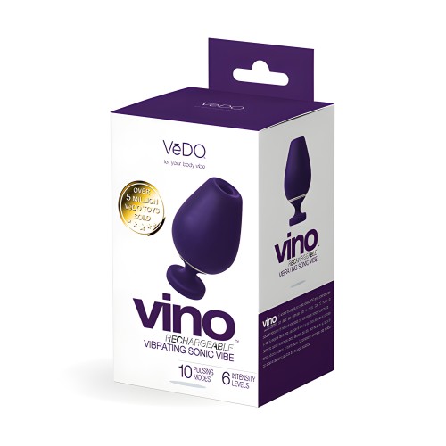 VeDO Vino Vibrador Sónico Recargable - Morado