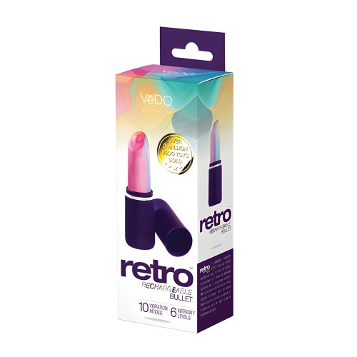 VeDO Retro Recargable Bullet - Morado