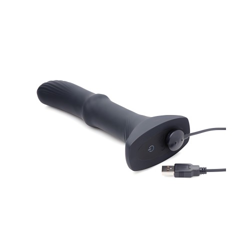 ThunderPlugs Sliding Shaft Vibrator - Black