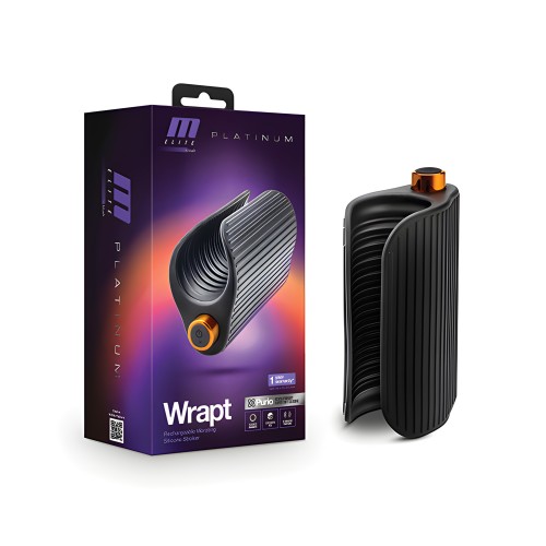 Blush M Elite Platinum Wrapt - Negro | Masturbador Premium