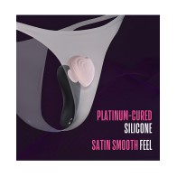 Blush Temptasia Heartbeat Panty Vibe - Pink & Black