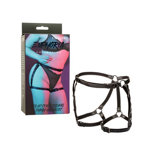 Euphoria Collection Plus Size Riding Thigh Harness