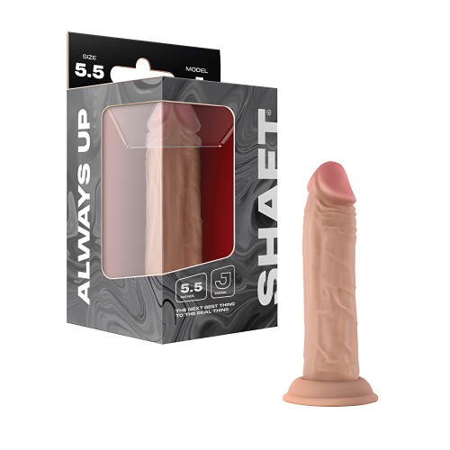 Shaft Model J Flexskin Liquid Silicone Dong - Pine