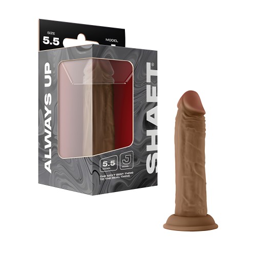 Shaft Model J Flexskin Liquid Silicone 5.5" Dong - Oak