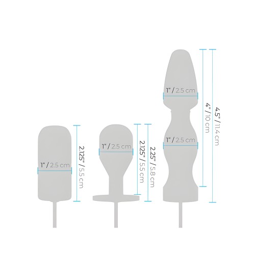 Set Electro Sexo Lux Fetish - 9 Piezas