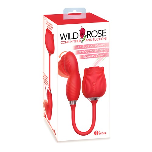Vibrador Succión Wild Rose