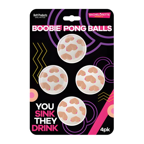 Pelotas de Beer Pong Boobie