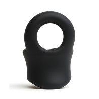 Sport Fucker Silicone Baller Ring - Black