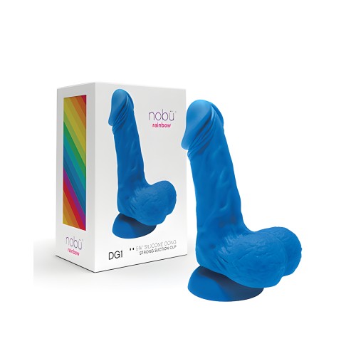 Nobu DG1 - Blue Silicone Dildo