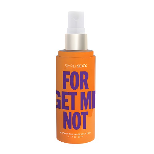 Simply Sexy Pheromone Body Mist - 3.35 oz Forget Me Not