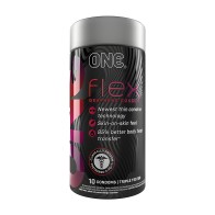 One Flex Graphene Condoms - Pack of 10