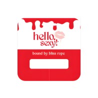 Hello Sexy! Bound By Bliss Bondage Rope - Tiger Lily