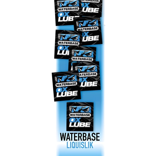 Paquete OXLube a Base de Agua - 50 Sobres