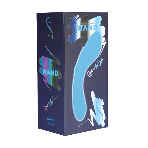 The Mini Swan Wand Glow in the Dark - Blue