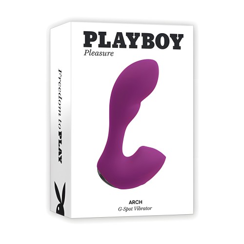 Playboy Arch - Fuchsia Vibrator for G-Spot Pleasure