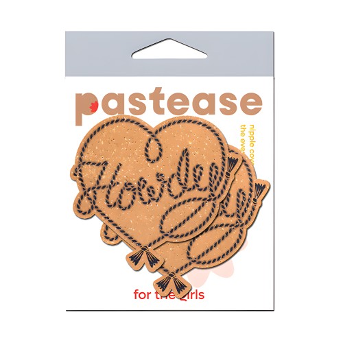 Pastease Howdy Rope Heart Tan