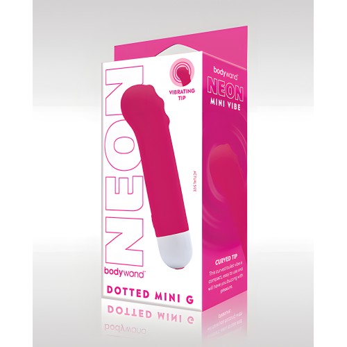 XGen Bodywand Neon Mini Dotted G Vibe - Neon Pink